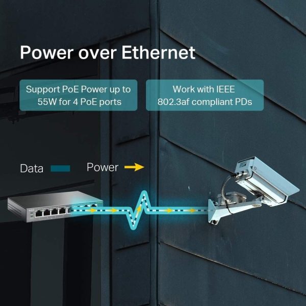 TP-Link TL-SG108PE - 8-Port Gigabit Easy Smart Switch with 4-Port PoE - Image 8