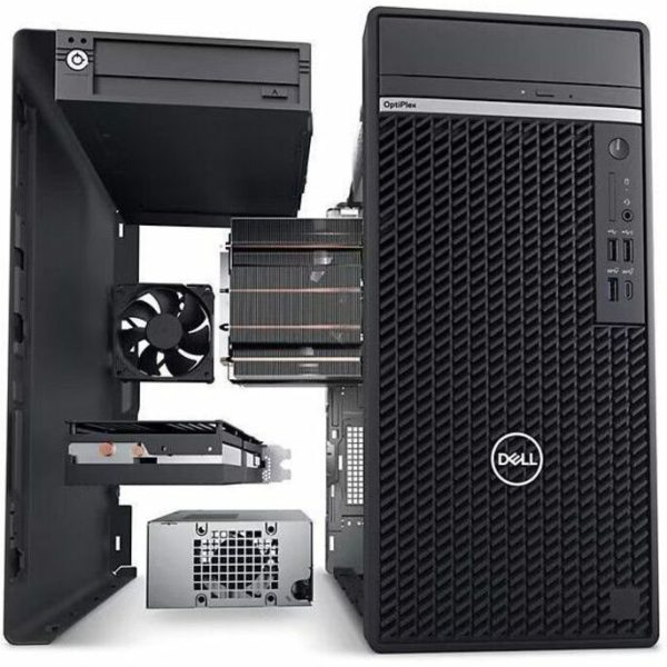 Dell OptiPlex 7000 7020 Desktop Computer - Intel Core i7 14th Gen i7-14700 - vPro Technology - 16 GB - 512 GB SSD - Tower - Black - Image 2