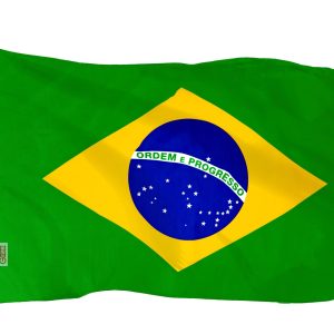 Brazil (Brazilian) Flag 75D Printed Polyester 3x5 Ft
