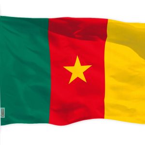 Cameroon (Cameroonian) Flag 150D Printed Polyester 3x5 Ft