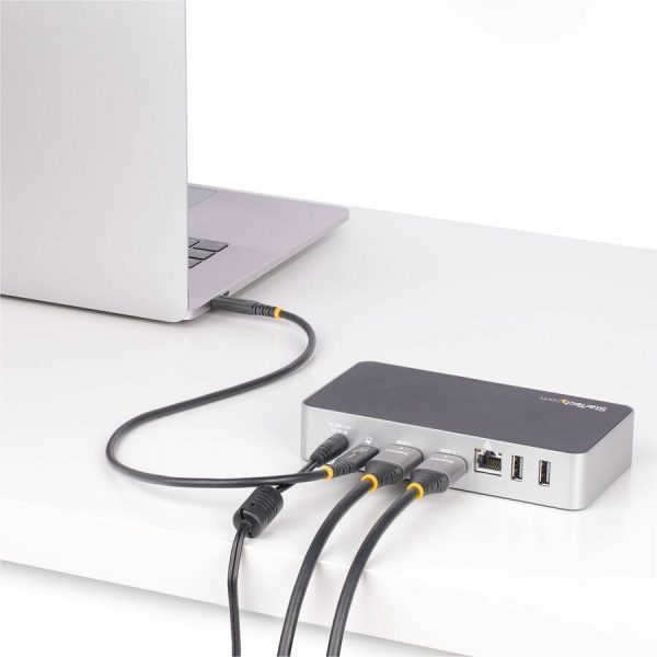 StarTech.com 50cm (1.6ft) USB4 Cable, USB-IF Certified USB-C Cable, 40 Gbps, 240W, 8K 60Hz, Compatible w/Thunderbolt/USB 3.2 Ports - Image 7