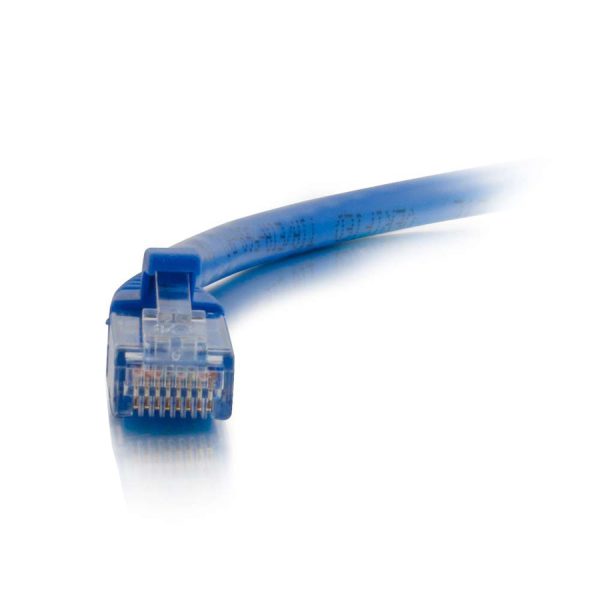 C2G 50ft Cat6a Unshielded Ethernet - Cat 6a Network Patch Cable - Blue - Image 3
