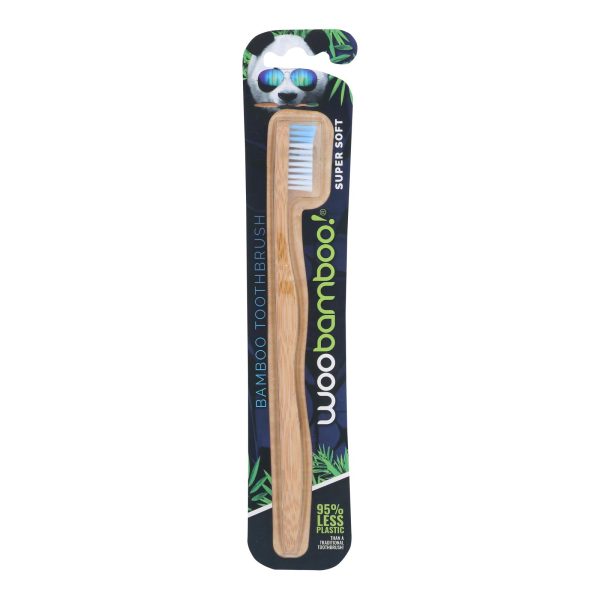Woobamboo! Adult Super Soft Toothbrushes  - Case of 6 - CT - Image 2