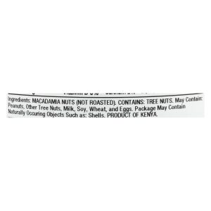 Aurora Natural Products - Raw Whole Macadamias - Case of 12 - 8 oz.