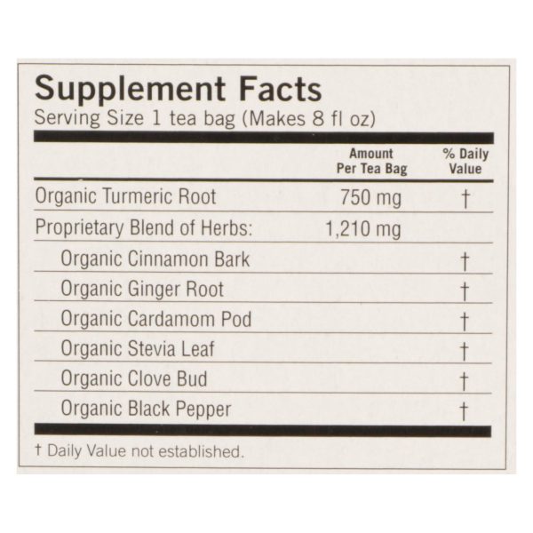 Yogi Tea - Organic - Honey Chai Turmeric - Case of 6 - 16 BAG - Image 3