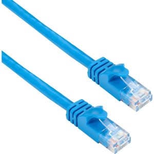 Black Box CAT6A 500-MHz STR Patch Cable Slim Molded Snagless Boot - UTP, CM PVC, BL, 10FT
