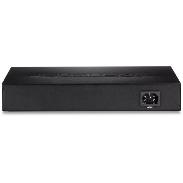 TRENDnet 24-Port Unmanaged Gigabit GREENnet Desktop Switch, Ethernet Network Switch, 24 x 10-100-1000 Gigabit Ethernet RJ-45 Ports, 48Gbps Switching Capacity, Lifetime Protection, Black, TEG-S24DG - Image 3