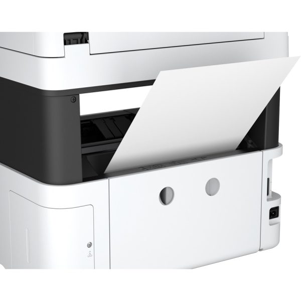 Epson WorkForce ST-M3000 Monochrome Multifunction Supertank Printer. Cartridge Free MFP with ADF & Fax Inkjet copier/Fax/Scanner-1200x2400 dpi Print-Automatic Duplex Print-1200 dpi Optical Scan-20 ppm-Up to 23k pages of ink-Wireless LAN - Image 2