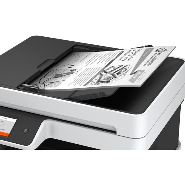 Epson WorkForce ST-M3000 Monochrome Multifunction Supertank Printer. Cartridge Free MFP with ADF & Fax Inkjet copier/Fax/Scanner-1200x2400 dpi Print-Automatic Duplex Print-1200 dpi Optical Scan-20 ppm-Up to 23k pages of ink-Wireless LAN - Image 6