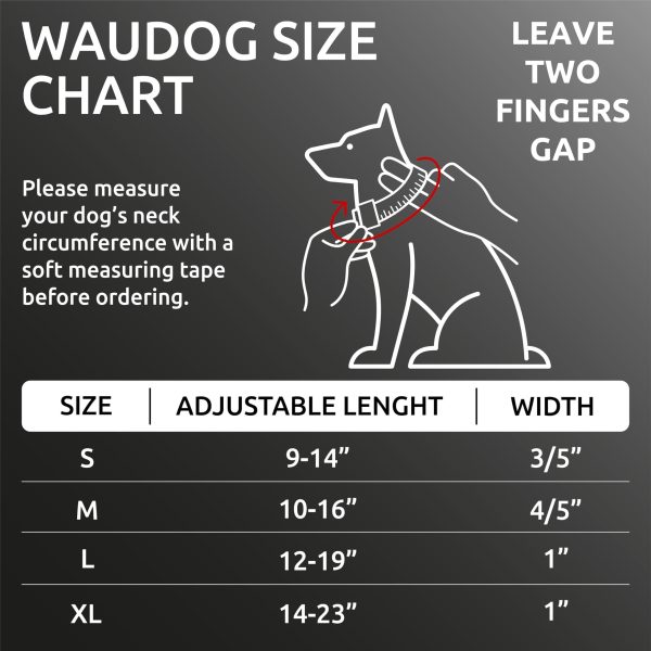 Reflective Cotton Dog Collar Eco Friendly Alt to Nylon Collar for Small Medium and Large Dogs   Pet Collar with QR ID Tag   Puppy Collar for Large Breed Dogs   Adjustable Male Female Dog Collar - Image 6