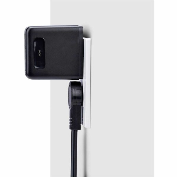 StarTech.com 100W USB-C Wall Charger, 2x USB-C, 2x USB-A, Fast Charging Portable GaN Power Adapter, PD 3.0, 6ft/1.8m USB-C to USB-C Cable - Image 8