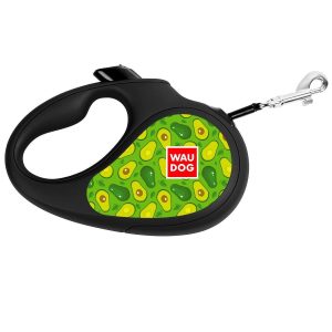 Retractable Dog Leash 16 Ft   360° Tangle Free   Heavy Duty Pet Walking Leash for X Small Small Medium Large Dog or Cat with One Handed Brake Pause Lock (M Avocado)