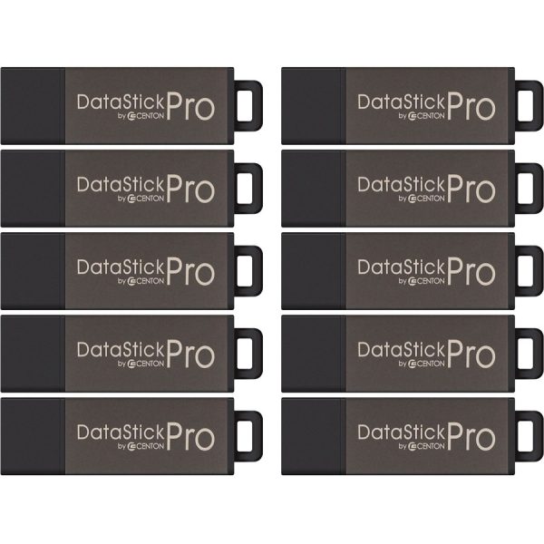 Centon 4GB DataStick Pro USB 2.0 Flash Drive - 10 Pack
