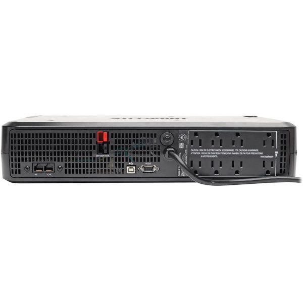 Eaton Tripp Lite Series SmartPro LCD 120V 1500VA 900W Line-Interactive UPS, AVR, Extended Runtime, 2U Rack/Tower, LCD, USB, DB9, 8 Outlets - Image 5