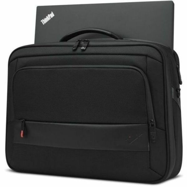 Lenovo Carrying Case (Briefcase) for 16" Lenovo Notebook, Accessories, Workstation, Chromebook - Black - Image 5