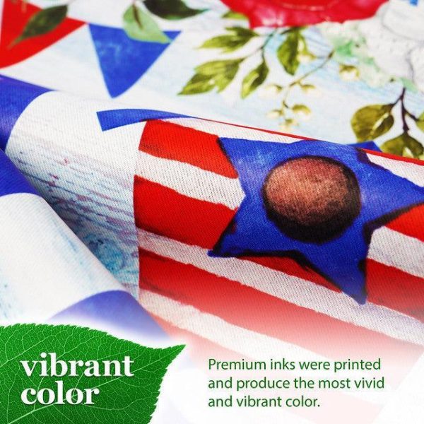 G128 Garden Flag Home Patriotic Birdhouse | 12x18 Inch | Printed Blockout Polyester - Patriotic Decoration - Image 6