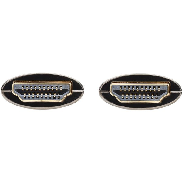 Eaton Tripp Lite Series 8K HDMI Plenum-Rated Fiber Active Optical Cable (AOC) - 8K UHD @ 60 Hz, HDR, M/M, Black, 15 m (49 ft.) - Image 3