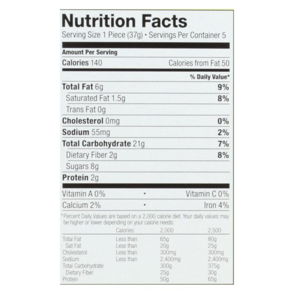 Bobo's Oat Bars - Apple Pie - Gluten Free - Case of 6 - 1.3 oz. - Image 3