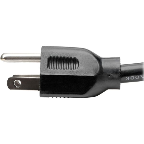Eaton Tripp Lite Series Power Extension Cord, NEMA 5-15P to NEMA 5-15R - Heavy-Duty, 15A, 120V, 14 AWG, 10 ft. (3.05 m), Black - Image 7