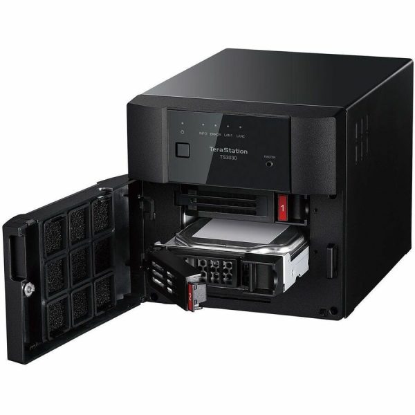 BUFFALO TeraStation 3230DN 2-Bay Desktop NAS 8TB (2x4TB) HDD Included 2.5GBE iSCSI TAA Compliant - Image 2