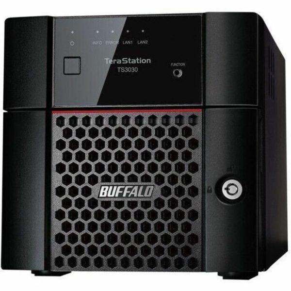 BUFFALO TeraStation 3230DN 2-Bay Desktop NAS 8TB (2x4TB) HDD Included 2.5GBE iSCSI TAA Compliant - Image 4