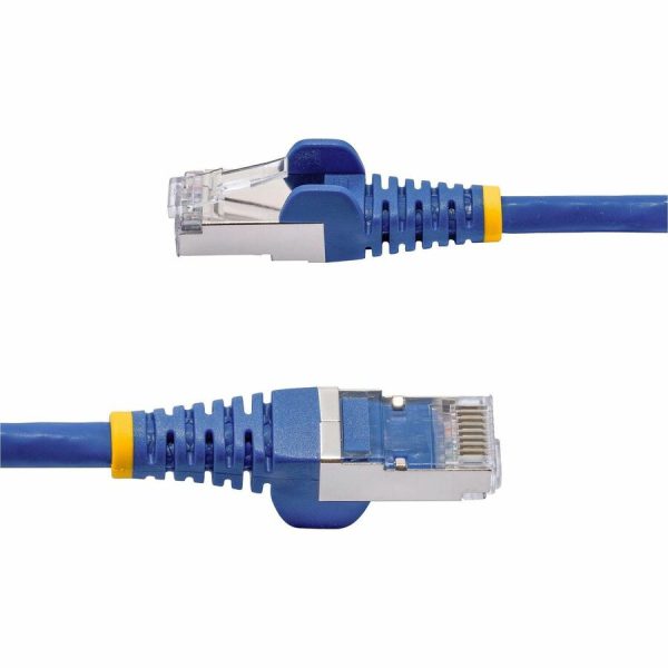 StarTech.com 3ft Blue CAT8 Ethernet Cable, Snagless RJ45, 25G/40G 2000MHz, 100W PoE, S/FTP, 26AWG Pure Bare Copper, LSZH Network Patch Cord - Image 3