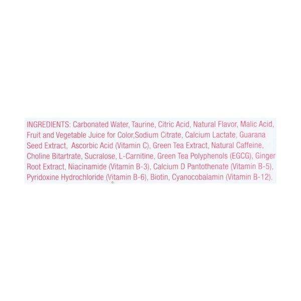 Aspire Healthy Energy - Sparkling Raspberry Acai - Case of 6 - 4/12 OZ - Image 3