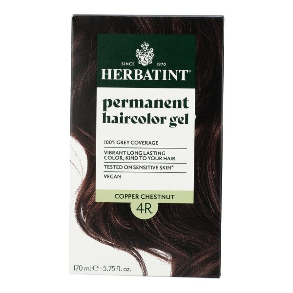 Herbatint - Hair Clr 4r Copper Chstnt - EA of 1-5.75 FZ - Image 2