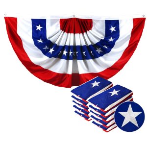 Fan Flag 3x6FT 10-Pack Embroidered Polyester By G128