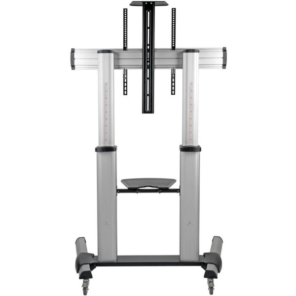 Eaton Tripp Lite Series Heavy-Duty Rolling TV Stand, Height Adjustable, 60" - 100" Screens - Image 7