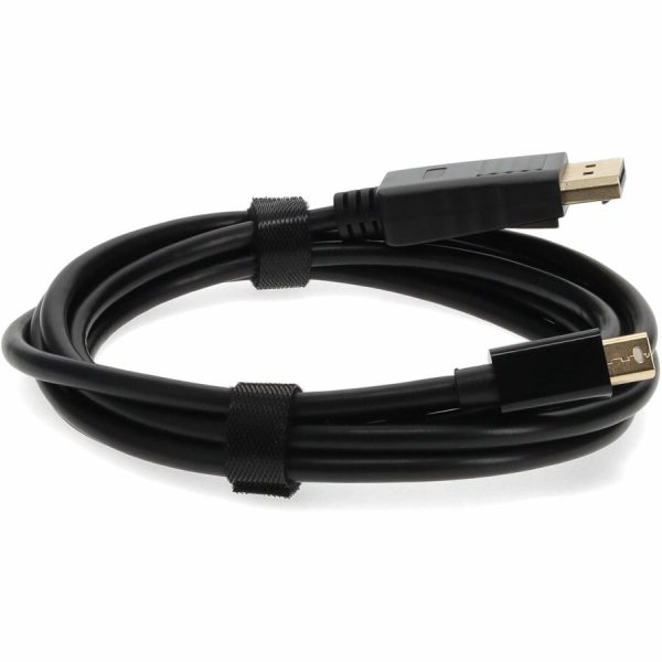 6ft Mini-DisplayPort 1.1 Male to DisplayPort 1.2 Male Black Cable For Resolution Up to 3840x2160 (4K UHD) - Image 6