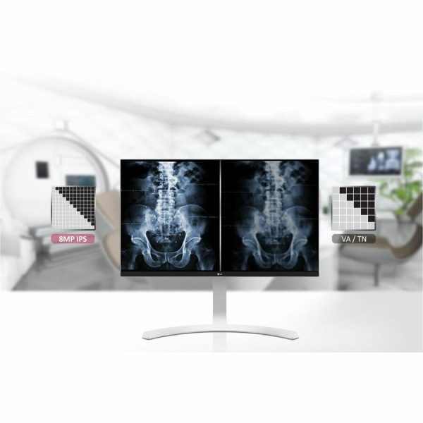 LG 27HJ712C-W 27" Class 4K UHD LCD Monitor - 16:9 - White - TAA Compliant - Image 6