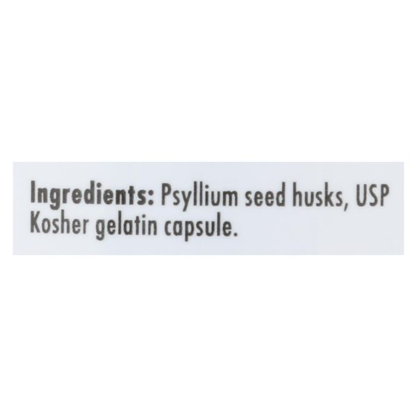 Yerba Prima Psyllium Husks Caps - 180 Capsules - Image 3