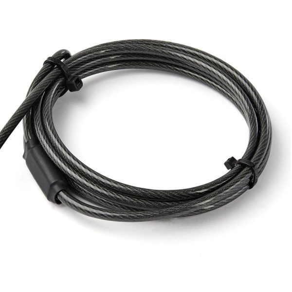 StarTech.com 6.5' (2m) 3-in-1 Universal Laptop Cable Lock - Keyed Security Lock for K-Slot, Nano & Wedge Slot Desktop/Laptop - Anti-Theft - Image 5