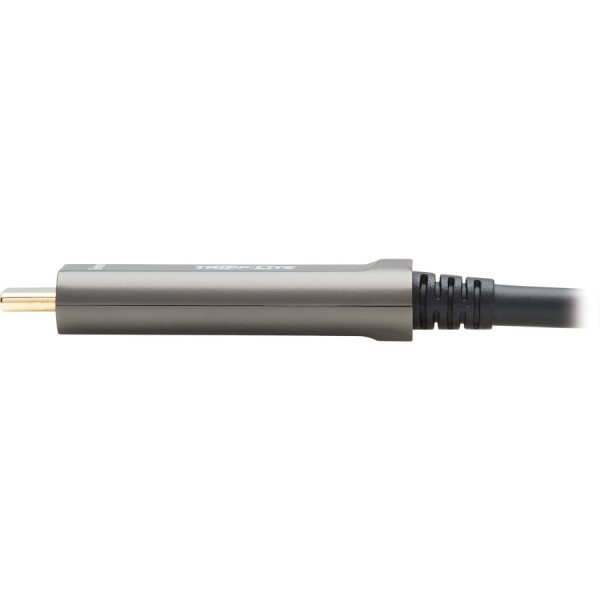 Eaton Tripp Lite Series USB-A to USB-C AOC Cable (M/M) - USB 3.2 Gen 2 (10Gbps) Plenum-Rated Fiber Active Optical - Data Only, Backward Compatible, Black, 10 m (33 ft.) - Image 5