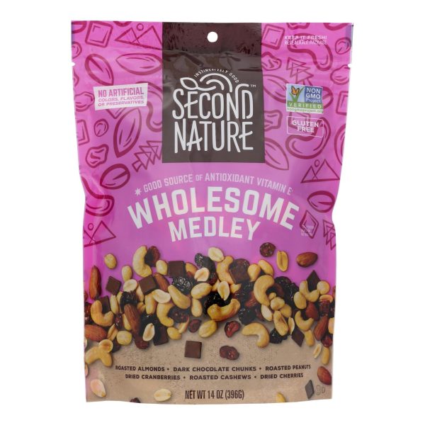 Second Nature - Nut Medley Wholesome - Case of 6-14 OZ