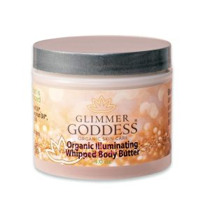 Organic Whipped Body Butter   Subtle Level 1 Diamond Shimmer   Moisturizing & Nourishing Skincare with Natural Ingredients   Gentle Glow & Hydration for All Skin Types   4.0 oz