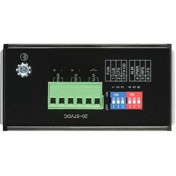 Eaton Tripp Lite Series Industrial Gigabit Fiber to Ethernet Media Converter, 10/100/1000 Mbps, RJ45/SFP, -40° to 75°C, DC Power, TAA - Image 6