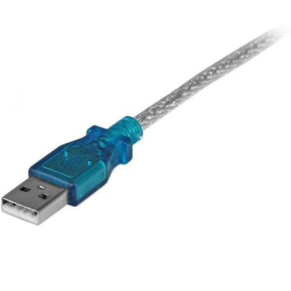 StarTech.com 17in (43cm) 1-Port USB to RS232 DB9 Serial Adapter Cable, USB to Serial Adapter Cable - M/M - Image 2