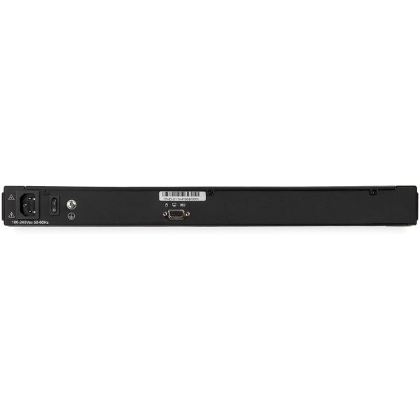 StarTech.com Rackmount KVM Console HD 1080p - Single Port VGA KVM w/17" LCD Monitor - 1U LCD KVM Server Rack Drawer w/Cables - USB Support - Image 5
