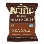 Kettle Brand Potato Chips - Sea Salt - 1.5 oz - case of 24