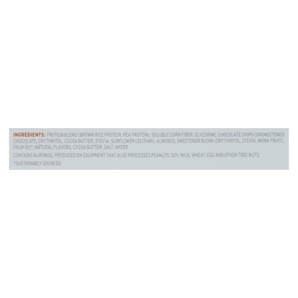 No Cow Bar - Bar Cookie Dough - Case of 12-2.12 OZ - Image 3