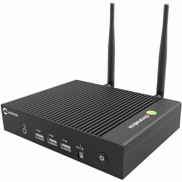 AOPEN Chromebox Mini 2 - AI Ready - 3 Year Warranty Included - Intel Celeron N4500 - Fanless - Ventless - 8 GB RAM - 32 GB eMMC - Military-grade - Image 5