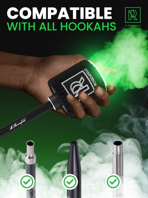 Black Hookah Pump Hookah Starter with 1000 mAh Rechargeable Battery   Electric Hookah Starter Vacuum Kit with Led Light   Mini Hookah Vacuum Starter   Universal Shisha Hookah Starter Kit Helper - Image 4