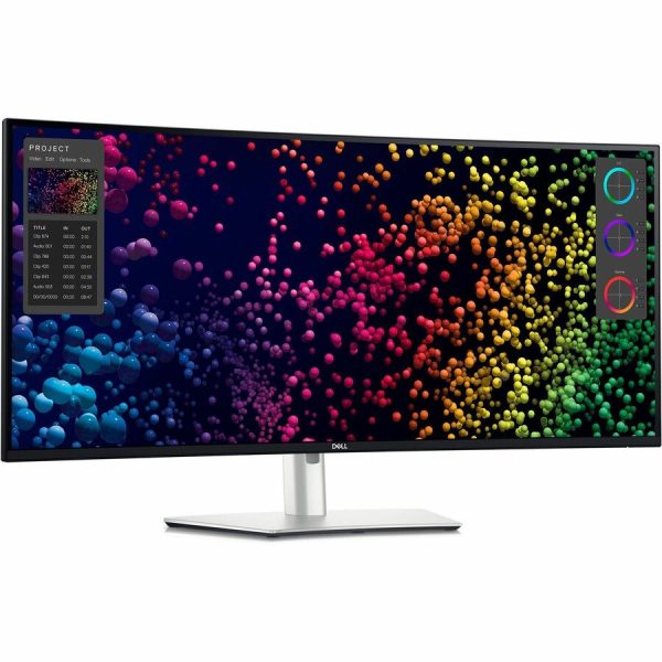Dell UltraSharp U4025QW 40" Class 5K2K WUHD Curved Screen LED Monitor - 21:9 - Black, Silver - Image 2