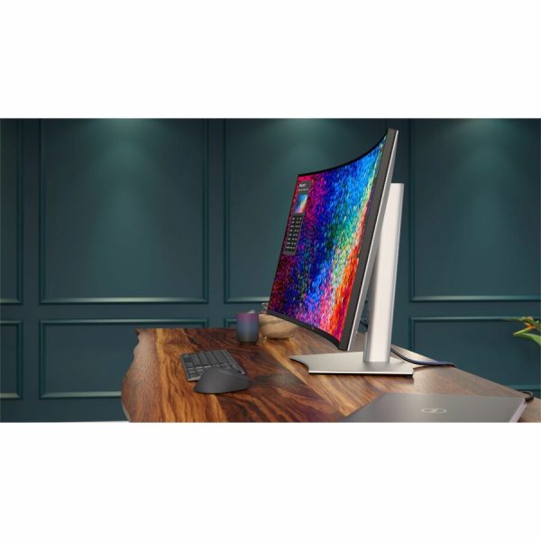 Dell UltraSharp U4025QW 40" Class 5K2K WUHD Curved Screen LED Monitor - 21:9 - Black, Silver - Image 3