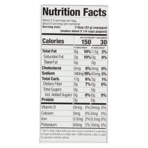 Skinnypop Popcorn - Popcorn Micro Butter 3pk - Case of 12 - 3/2.8 OZ