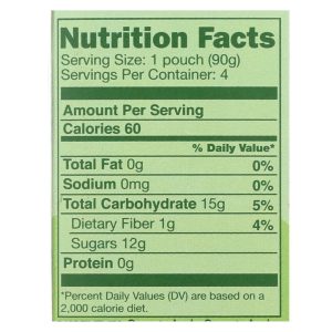 GoGo Squeeze Sauce - Apple - Case of 12 - 3.2 oz.