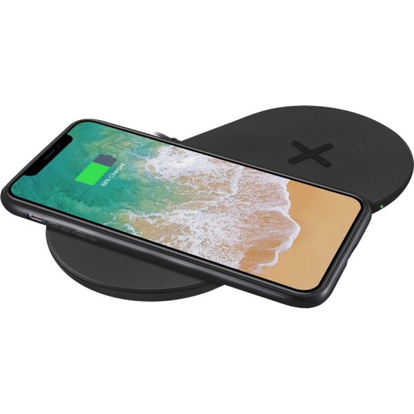 Adesso 15W Max Qi-Certified Dual 2-Coil Wireless Fast Charging Pad - Image 9