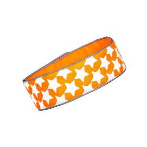 Reflective Dog Collar. Fluorescent Blaze Orange with Adjustable Fastener for Small Medium & Large Pets. High Visibility Dog Products to Safeguard Your PUP from Motorists & Hunters.